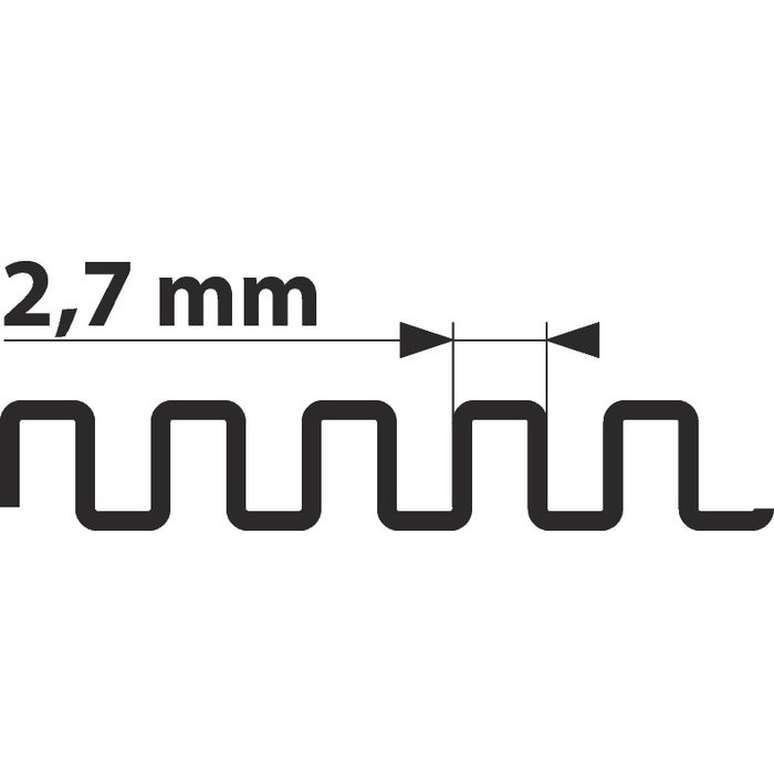 Coupe-gaine PE - Pas de 2,7 mm - Virax-1