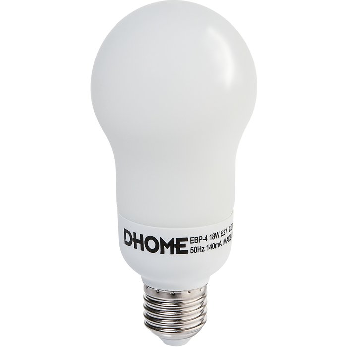 Ampoule Standard - E27 - 18 W - 2800 K - Dhome-1