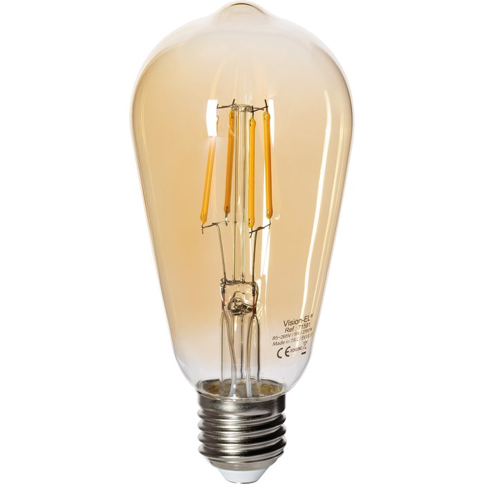 Ampoule LED à filament - ST64 Edison - Culot E27-1