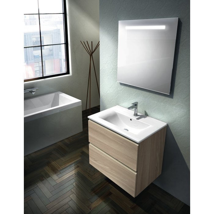Meuble sous vasque Europa GB Group - 70 cm Bois-1