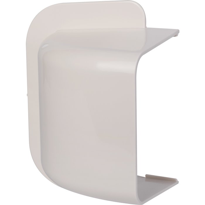 Amorce de mur plastique rigide blanc cassé RAL 9001-1