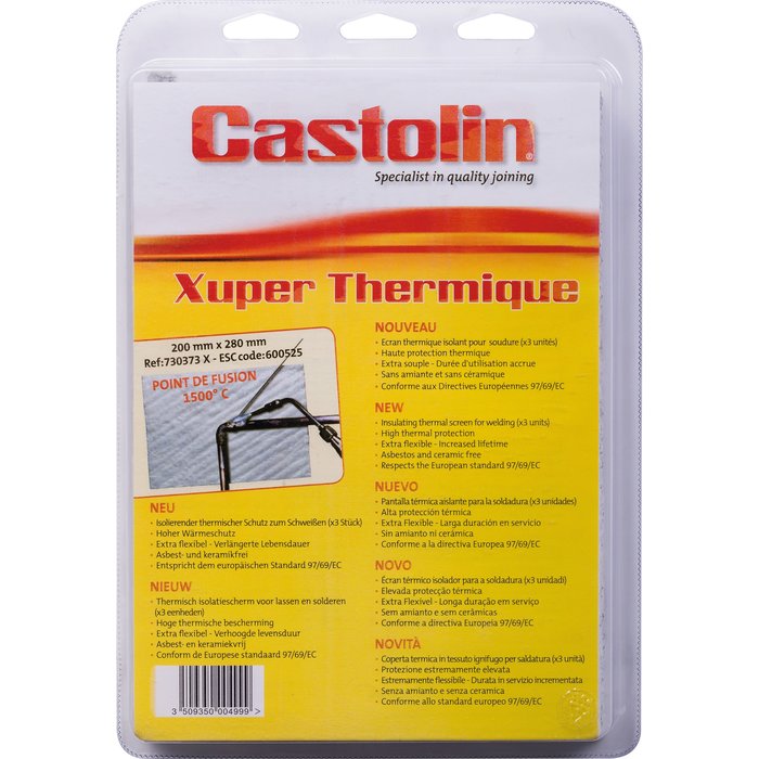 Pare-flamme aluminium Xuper thermique - Castolin-3