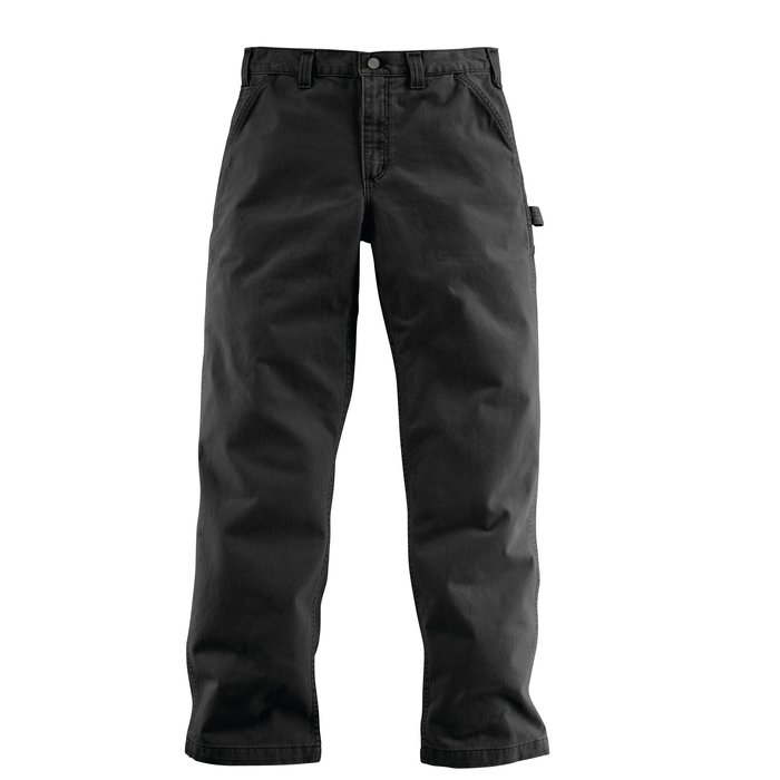 Pantalon B324 WASHED TWILL DUNGARE Noir T48-1