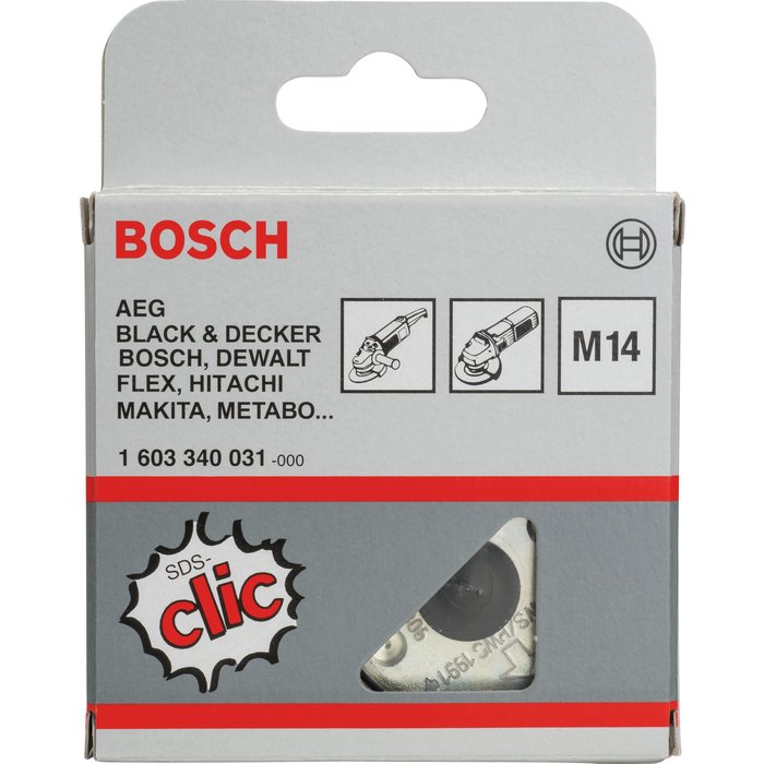 Ecrou de serrage rapide SDS-clic Bosch - M14 - Pour meuleuse angulaire-4