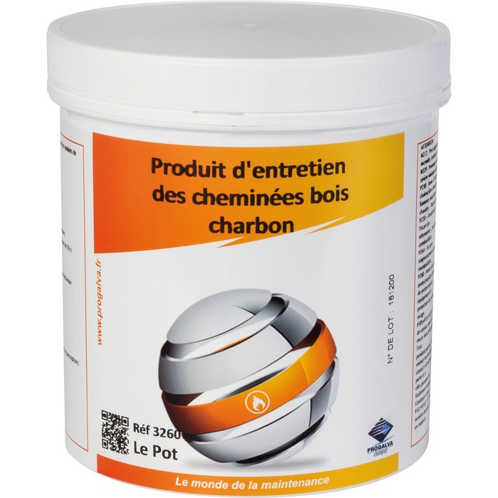 Produit d'entretien de cheminée Bistre A9-2
