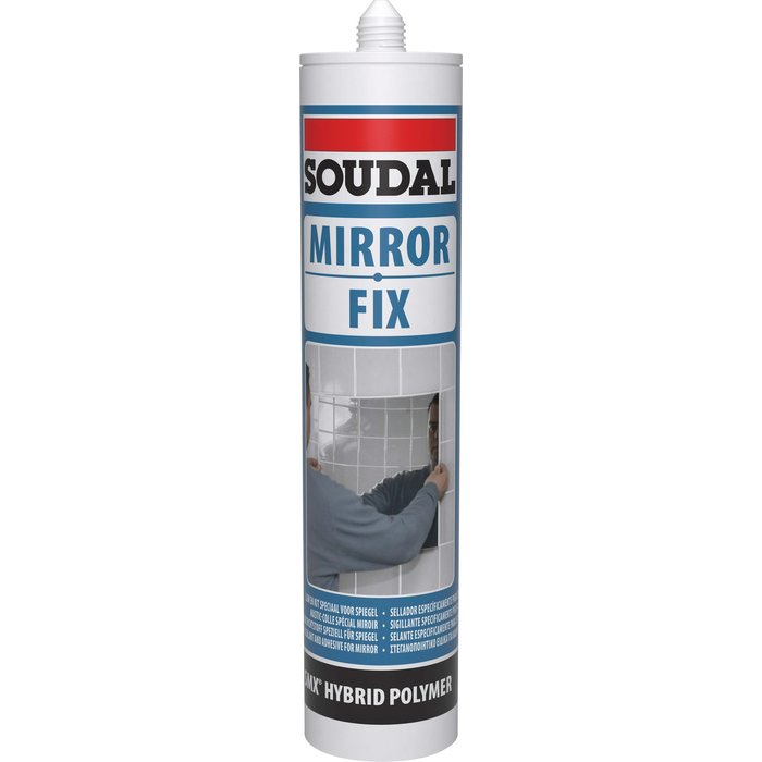Colle miroir Mirror Fix Soudal - Polymère hybride SMX - 290 ml-1