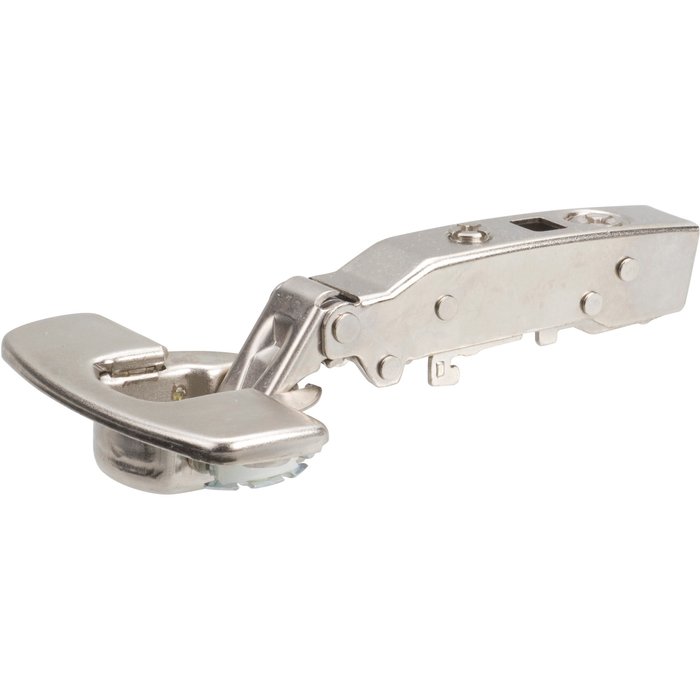 Boîtier à montage rapide angle d'ouverture 110° Hettich - Entraxe 52 mm - Coudure 0 mm-1