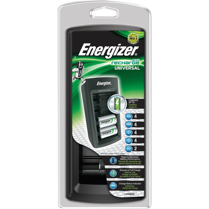 Chargeur de piles universel Energizer - Ecran LCD - Certification Energy Star-1