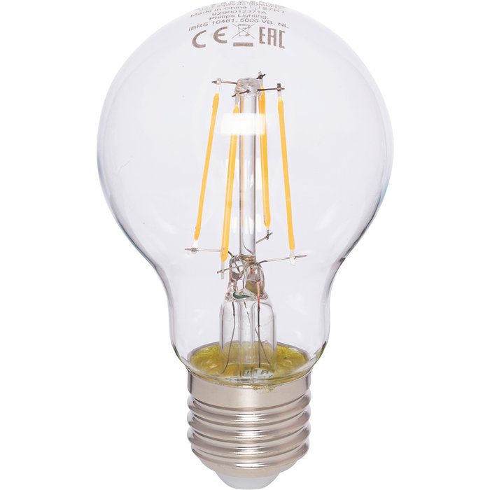 Ampoule LED standard à filament - CorePro - Philips - E27 - 4,3 W - 470 lm - 2700 K
