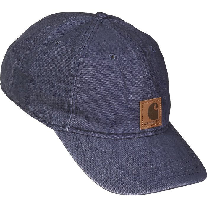 Casquette de travail Odessa Cap Carhartt - Visière incurvée - Toile 100 % coton - Navy-1