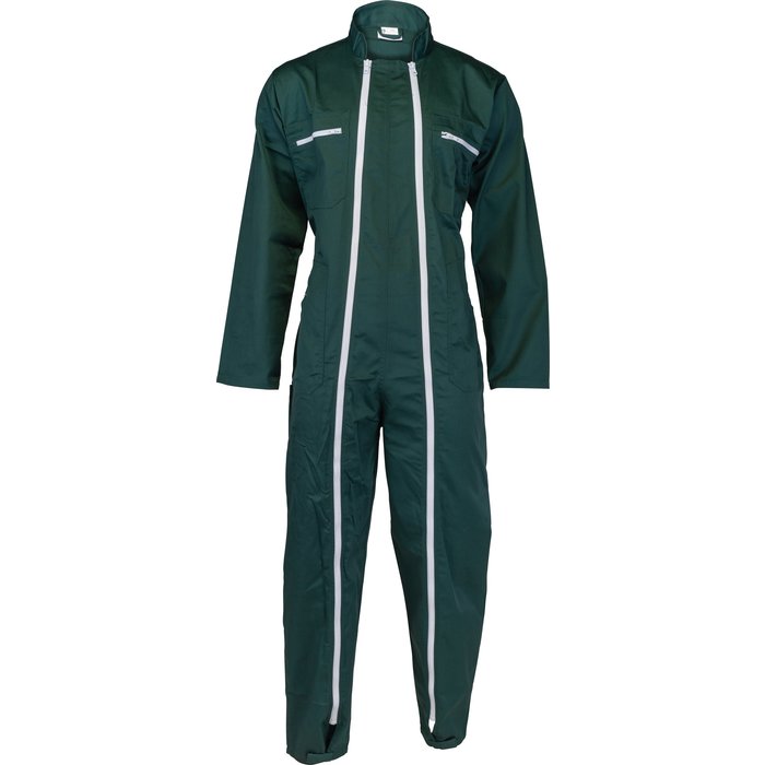 Combinaison de travail double Zip Factory Coverguard - Taille XXXL - Verte-1