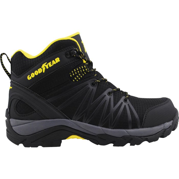 Chaussures hautes de sécurité type running 1517 WRC Goodyear - Noir - Taille 45-1