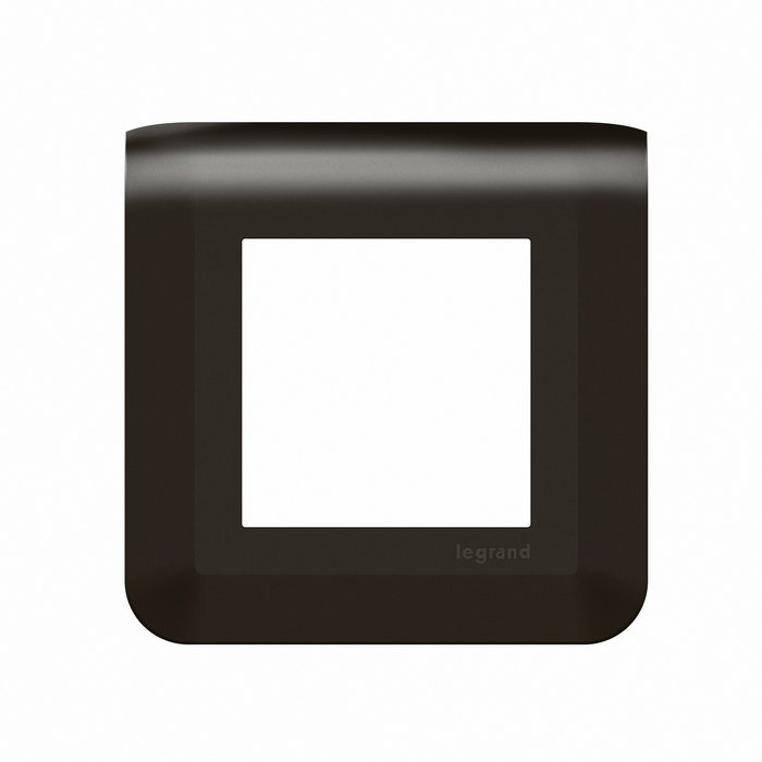 Plaque de finition Mosaic Legrand - 2 modules - Blanc-1
