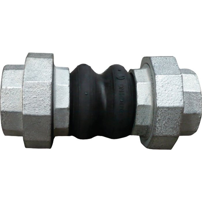 Compensateur de dilatation EPDM taraudé Sferaco - PN16 - Femelle femelle - DN 1/2"-1