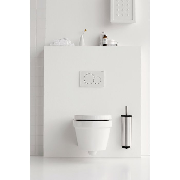 Brosse de toilettes et support Matt steel - Brabantia-3