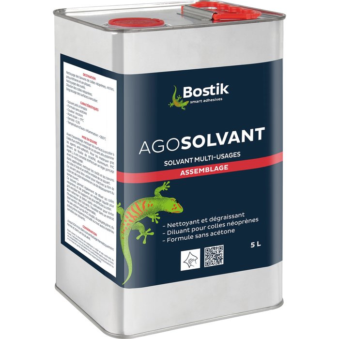 Nettoyant pour colle néoprène - 5 L - Bostik-1