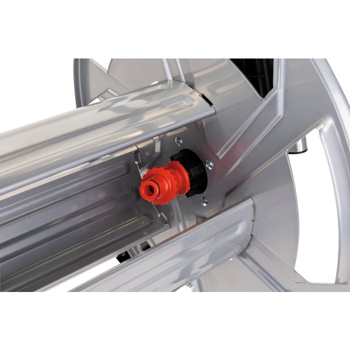 Dévidoir d'arrosage aluminium sur roues - Spool - Capvert - Vendu sans tuyau-5