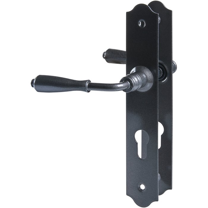 Poignée de porte - Vienne - Brionne - Grisé blanc - 195 mm-1