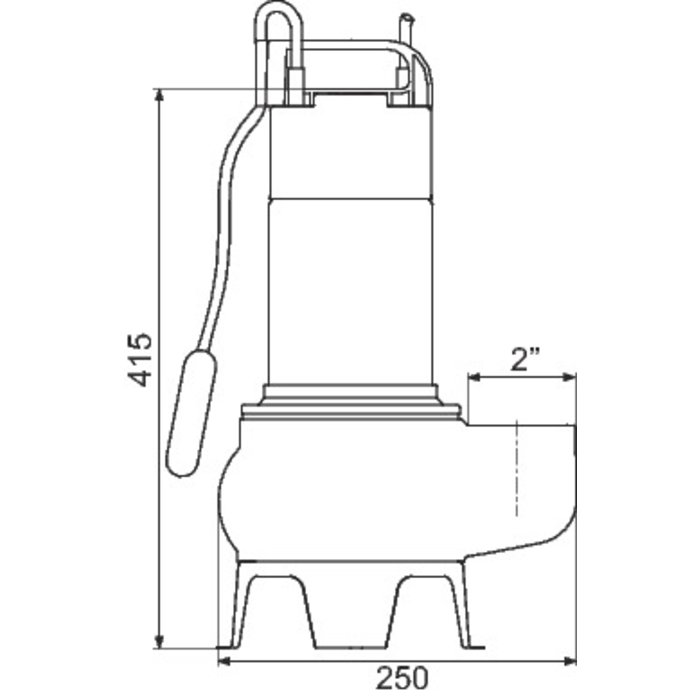 Groupe de surpression multicellulaire - P50 - Capvert - 1100 W - 4,5 bar