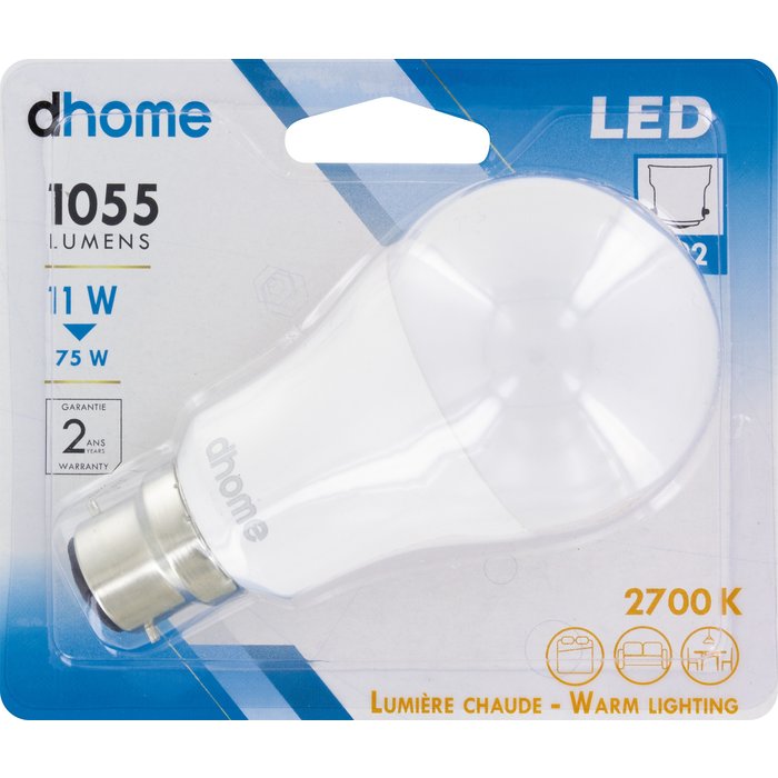 Ampoule LED standard - Dhome - B22-2