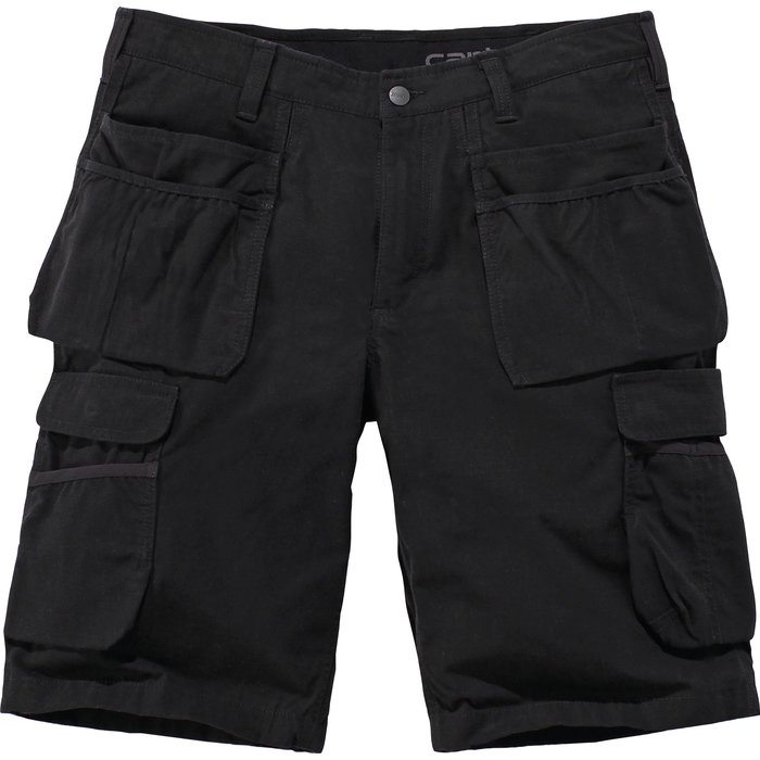 Short de travail Steel Multipocket - Noir-1