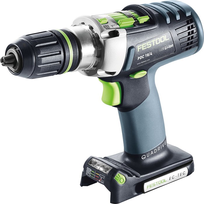 Perceuse-visseuse à percussion sans fil - PDC 18/4 Basic - 18V - Sans batterie ni chargeur-1