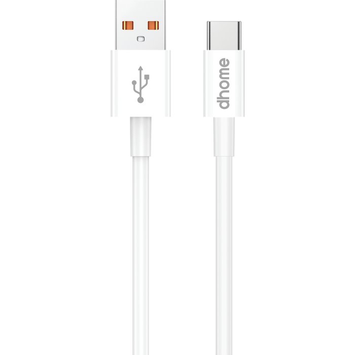 Câble USB-C/USB-A - Dhome - 1 m - Blanc-1