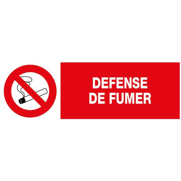 Panneaux information / obligation divers Novap - Défense de fumer-1