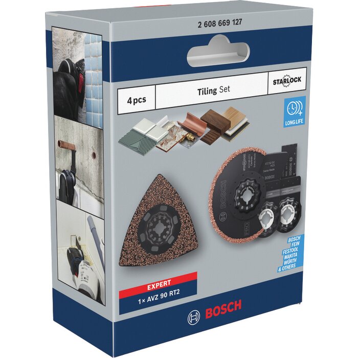 Kit accessoires carrelage multifonction – BOSCH – Tiling Set – 4 pièces – Starlock-2