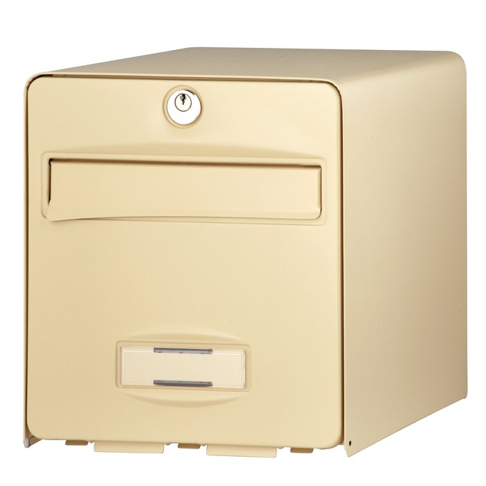 Boîte aux lettres - BURG WACHTER - BALthazar - 1 porte – Beige foncé - 310 x 280 x 365 mm