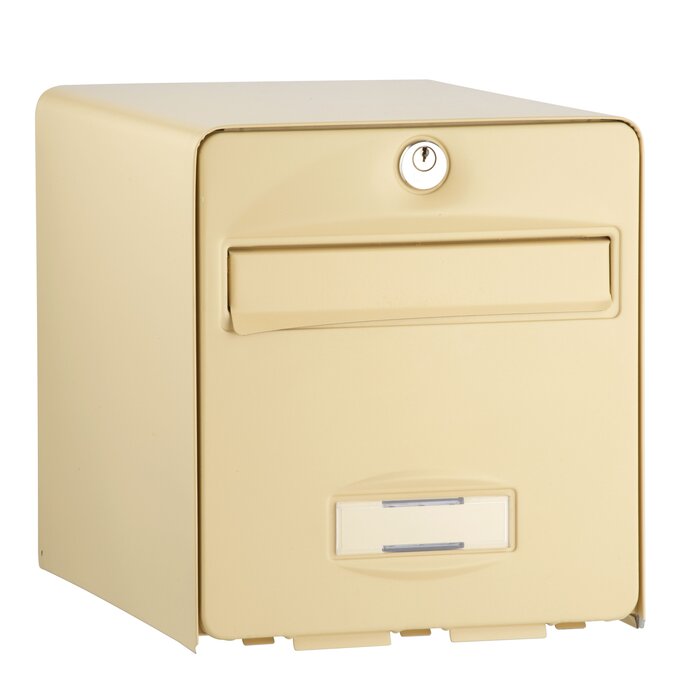 Boîte aux lettres - BURG WACHTER - BALthazar - 1 porte – Beige foncé - 310 x 280 x 365 mm-3
