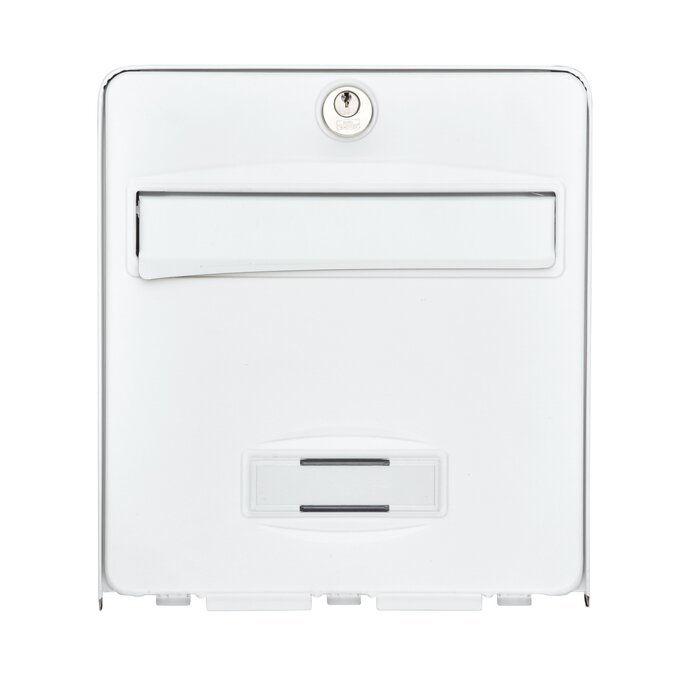 Boîte aux lettres - BURG WACHTER - BALthazar - 1 porte – Blanc - 310 x 280 x 365 mm-5