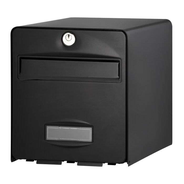 Boîte aux lettres - BURG WACHTER - BALthazar - 1 porte – Noir - 310 x 280 x 365 mm-1