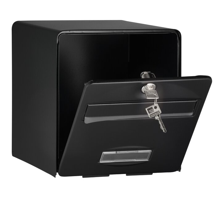 Boîte aux lettres - BURG WACHTER - BALthazar - 1 porte – Noir - 310 x 280 x 365 mm-5
