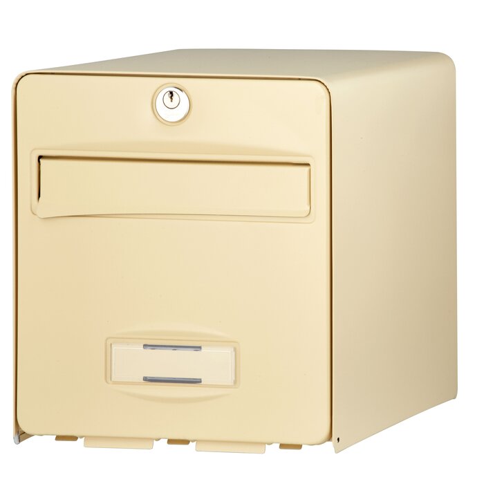 Boîte aux lettres - BURG WACHTER - BALthazar - 2 portes – Beige foncé - 310 x 280 x 365 mm