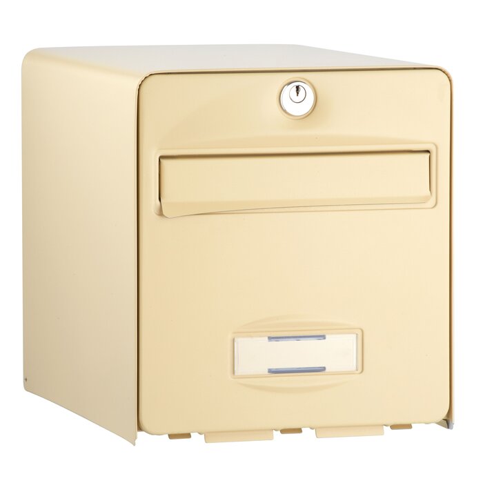 Boîte aux lettres - BURG WACHTER - BALthazar - 2 portes – Beige foncé - 310 x 280 x 365 mm-3