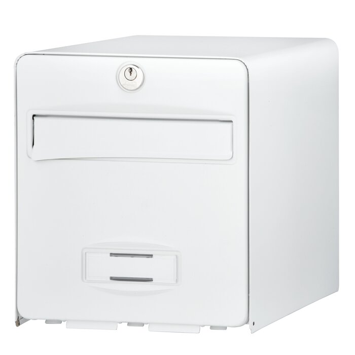 Boîte aux lettres - BURG WACHTER - BALthazar - 2 portes – Blanc - 310 x 280 x 365 mm-1