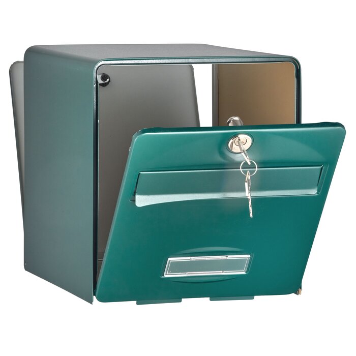 Boîte aux lettres - BURG WATCH - BALthazar - 2 portes – Vert - 310 x 280 x 365 mm -5