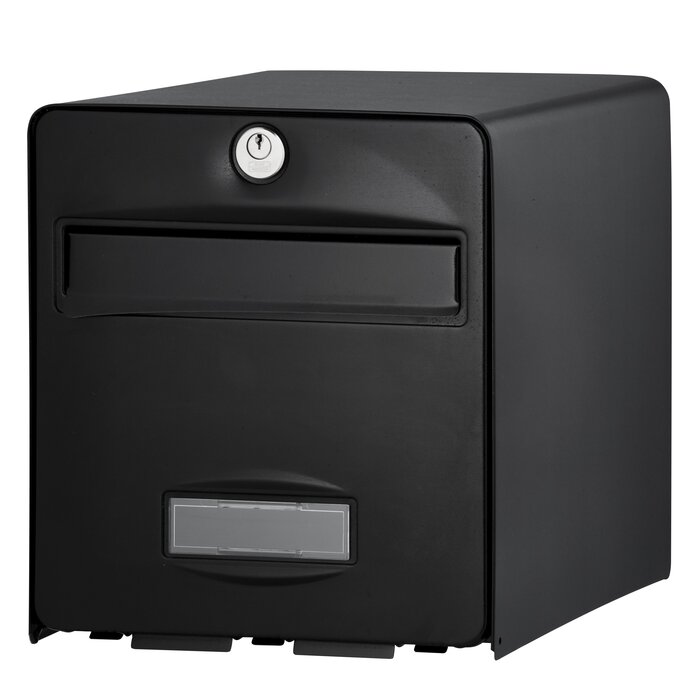 Boîte aux lettres - BURG WACHTER - BALthazar - 2 portes – Noir - 310 x 280 x 365 mm