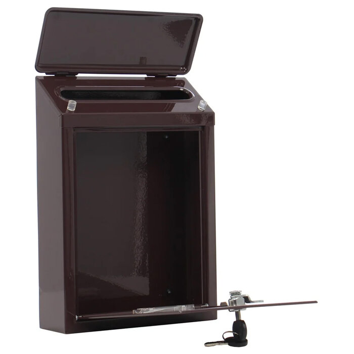 Boîte aux lettres - BURG WACHTER – Brun - 300 x 210 x 60 mm-2