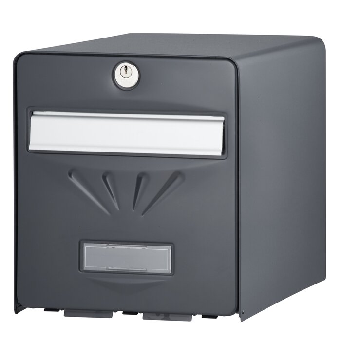 Boîte aux lettres - BURG WATCH – BALnéaire - 1 porte - Anthracite – 310 x 280 x 365 mm