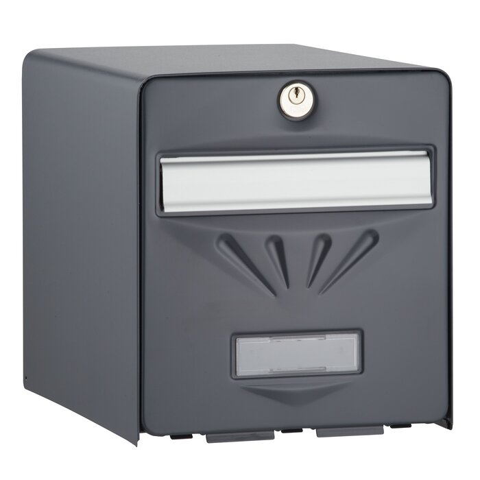 Boîte aux lettres - BURG WACHTER – BALnéaire - 2 portes - Anthracite – 310 x 280 x 365 mm-3