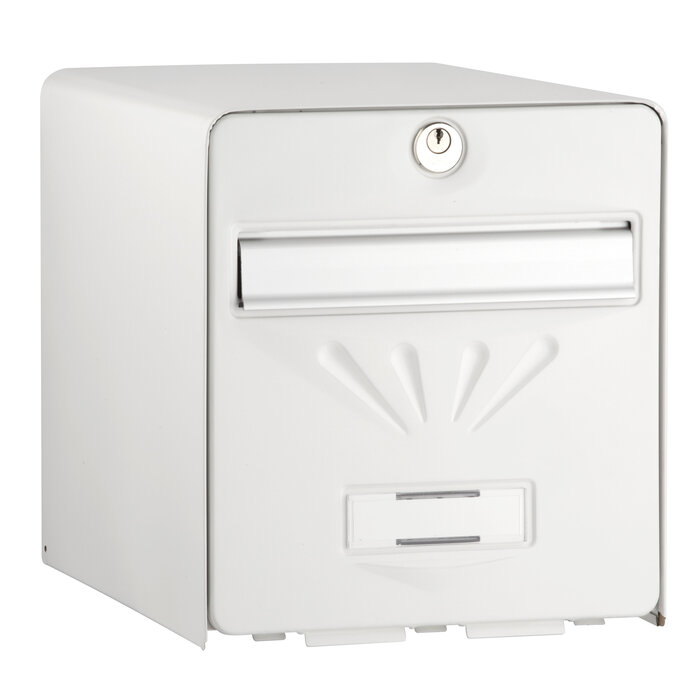Boîte aux lettres - BURG WACHTER – BALnéaire - 1 porte - Blanc – 310 x 280 x 365 mm-1