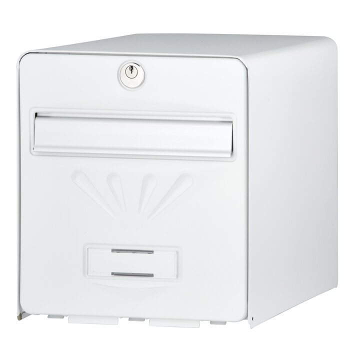Boîte aux lettres - BURG WACHTER – BALnéaire - 1 porte - Blanc – 310 x 280 x 365 mm-2