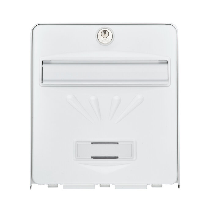 Boîte aux lettres - BURG WACHTER – BALnéaire - 1 porte - Blanc – 310 x 280 x 365 mm-4