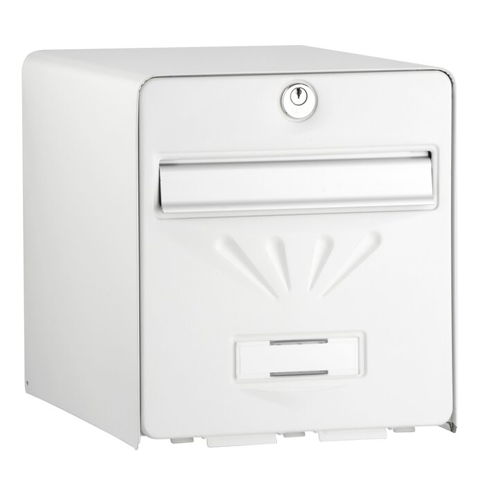 Boîte aux lettres - BURG WATCH – BALnéaire - 2 portes - Blanc – 310 x 280 x 365 mm-3