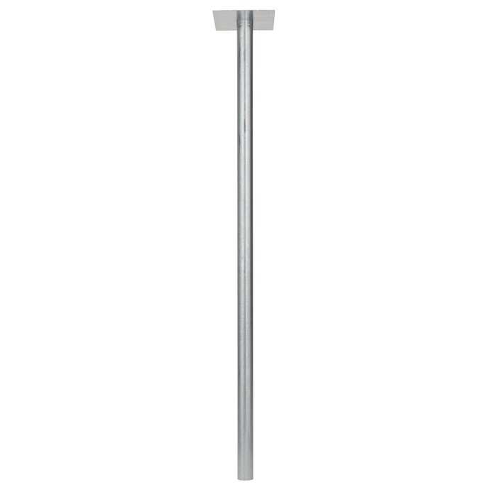 Pied pour boîte aux lettres - BURG WACHTER - Acier galvanisé - Tube Ø 40 x 1150 mm
