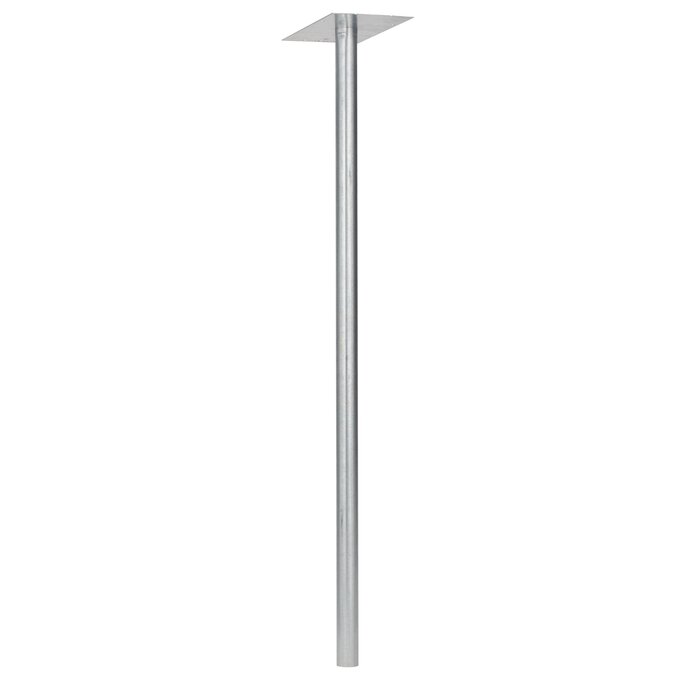 Pied pour boîte aux lettres - BURG WACHTER - Acier galvanisé - Tube Ø 40 x 1150 mm -2