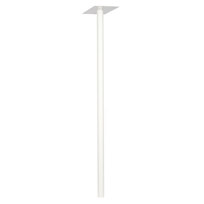 Pied pour boîte aux lettres - BURG WACHTER – Blanc - Tube Ø 40 x 1 150 mm-3