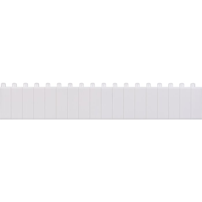 Obturateur blanc pour coffret Ekinoxe TX 18 modules - Legrand-1
